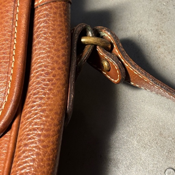 Coach Sheridan Mayfield Brown Pebbled‎ Leather Crossbody Bag - Picture 4 of 14